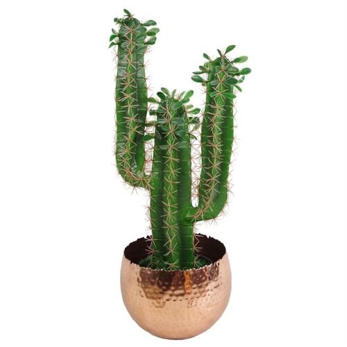 Elegant Hammered Silver Metal Planter - 22cm x 17cm Curvy Edge Charm - plants - express.com