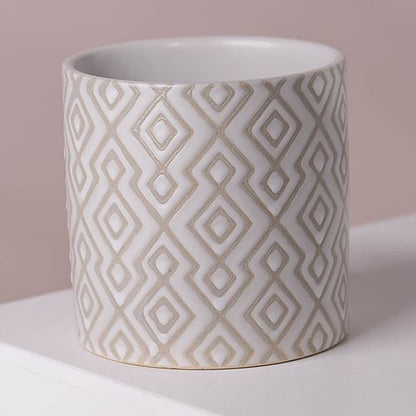 Elegant Leaf Design Ceramic Planters for Stylish Indoor Decor - UK Limited - plants - express.com