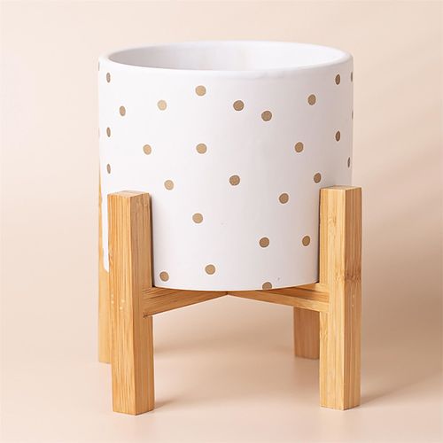 Elegant Leaf Design Ceramic Planters for Stylish Indoor Decor - UK Limited - plants - express.com