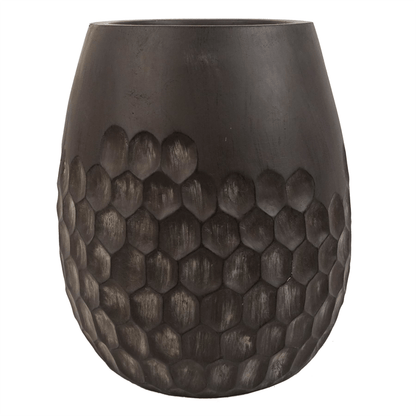 Elegant Rustic Honeycomb Composite Planter - 32cm x 27cm, Indoor & Outdoor Use - plants - express.com