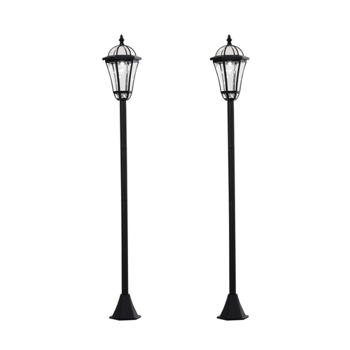 Elegant Solar - Powered LED Garden Lanterns - 2 Pack, Weatherproof & Adjustable - plants - express.com