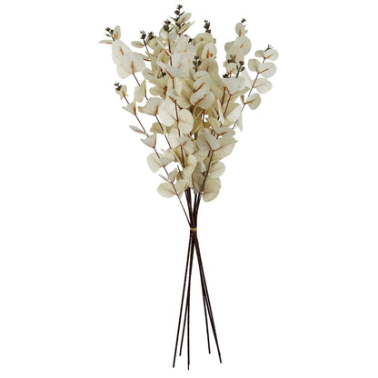 Elegant White Eucalyptus Foliage Stems - Pack of 6, 80cm Each - plants - express.com