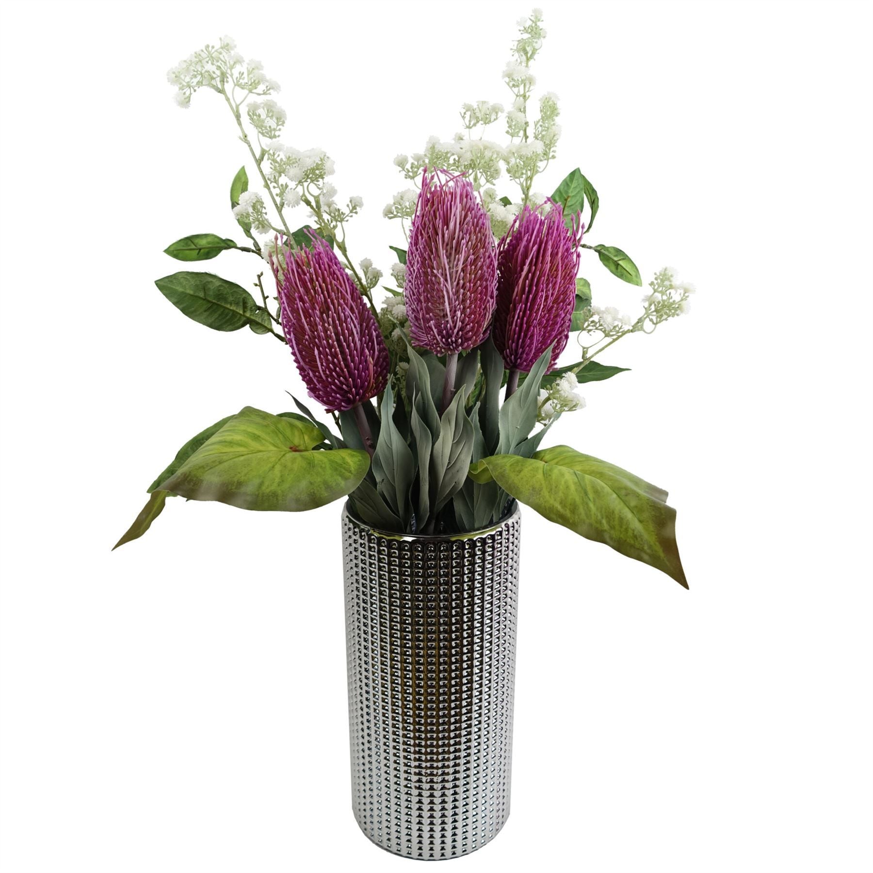 Elegant White Gypsophila Stems - Set of 6 - Ideal for Floral Arrangements - plants - express.com