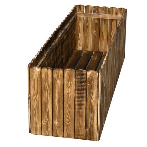 Elevate Your Garden: Durable Fir Wood Planter for Herbs & Vegetables - plants - express.com