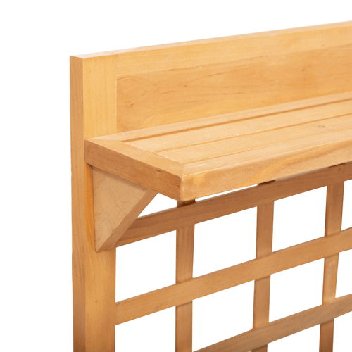 Elevated Wooden Planter with 3 Tiers & Trellis - Perfect for Indoor/Outdoor Gardening - plants - express.com