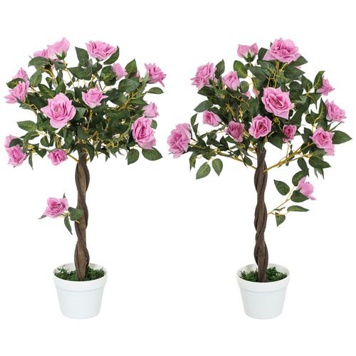 Evergreen Faux Camellia Tree - 21 Blooms & Realistic Nursery Pot Decor - plants - express.com
