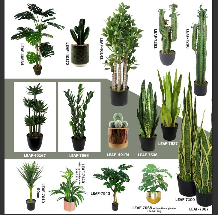 Exotic Large Tropical Plants: Lifelike Artificial Trees for Home & Office - plants - express.com