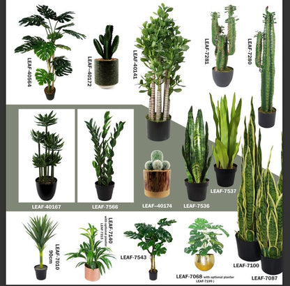 Exotic Large Tropical Plants: Lifelike Artificial Trees for Home & Office - plants - express.com