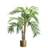 120cm Luxury Palm Tree Gold Planter