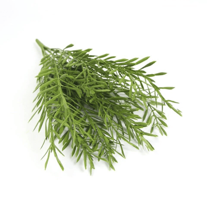 Fiery Green: 6 - Pack 40cm Fire Resistant Artificial Grass Stems for Any Space - plants - express.com