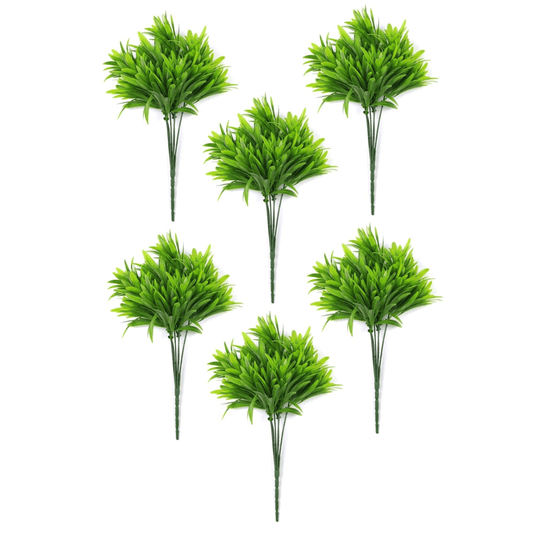 Fire - Resistant Mini Leaf Stems - Set of 6, 30cm Lush Greenery! - plants - express.com