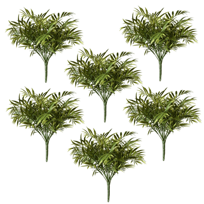 Fire Retardant Artificial Palm Tree Stems - Set of 6, 40cm Chic Decor - plants - express.com