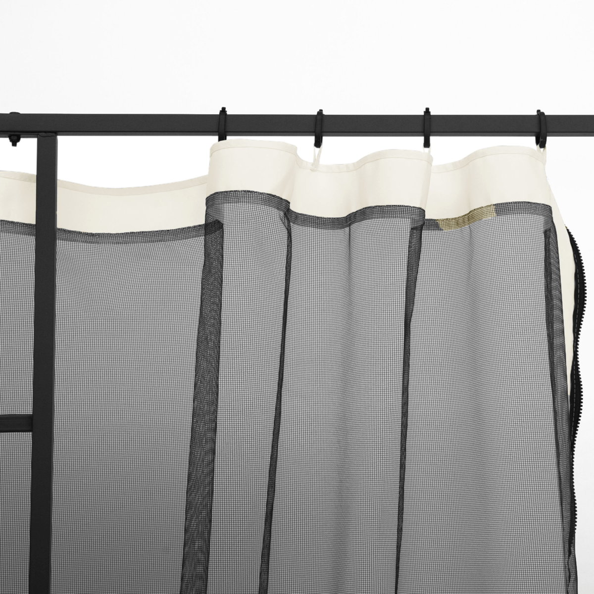 Four - Panel Gazebo Replacement Screen - Durable Polyester Mesh Protection - plants - express.com