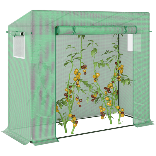 Garden Greenhouse Plant Cover, Windows & Zipper 198Lx77Wx149 - 168Hcm - plants - express.com