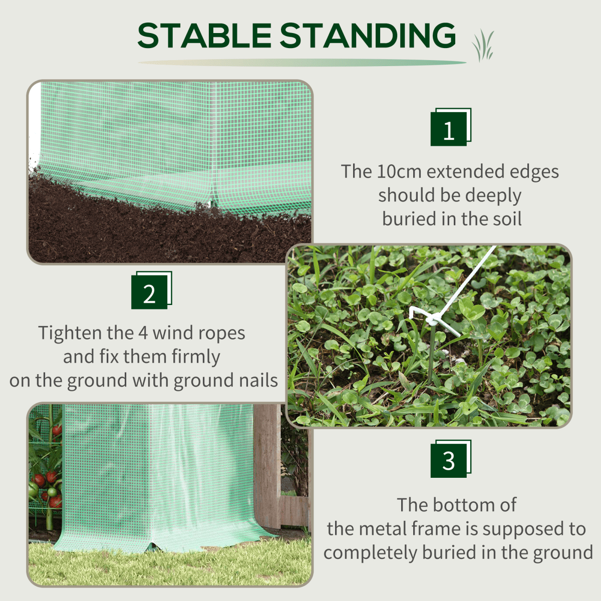 Garden Greenhouse Plant Cover, Windows & Zipper 198Lx77Wx149 - 168Hcm - plants - express.com
