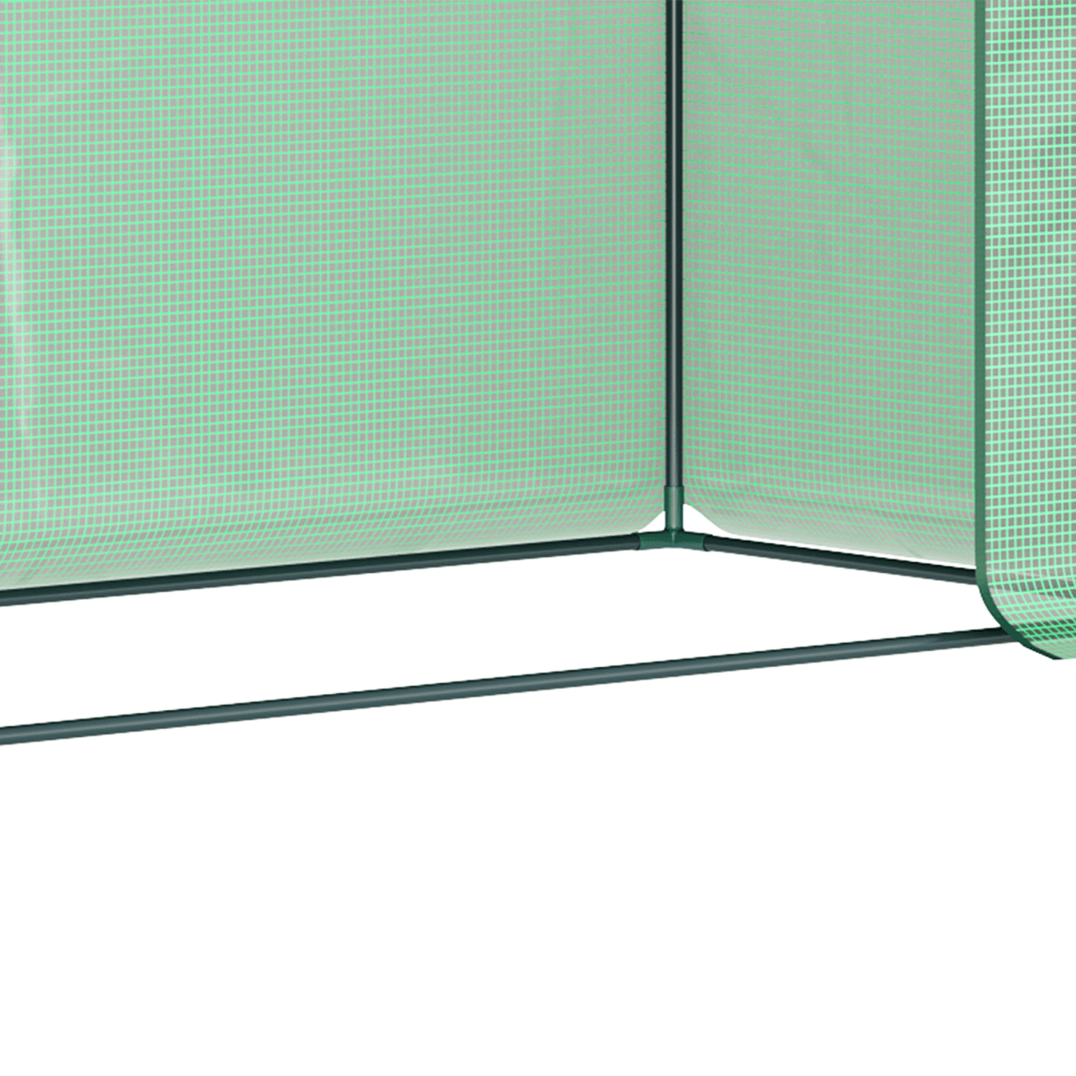 Garden Greenhouse Plant Cover, Windows & Zipper 198Lx77Wx149 - 168Hcm - plants - express.com