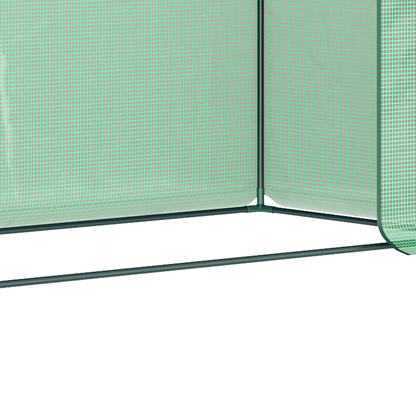 Garden Greenhouse Plant Cover, Windows & Zipper 198Lx77Wx149 - 168Hcm - plants - express.com