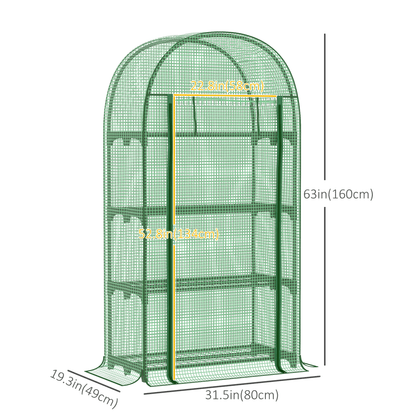 Garden Haven Mini Walk - in Greenhouse - UV - Resistant, Spacious & Durable! - plants - express.com