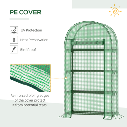 Garden Haven Mini Walk - in Greenhouse - UV - Resistant, Spacious & Durable! - plants - express.com