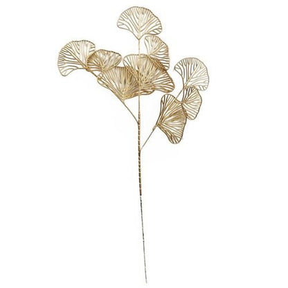 Golden Elegance: 65cm Stunning Leaf Decoration for Floral Arrangements - plants - express.com