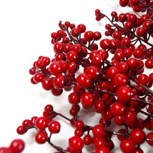 Grand 60cm Luxury Christmas Red Berry Wreath – Festive Elegance for Your Door - plants - express.com