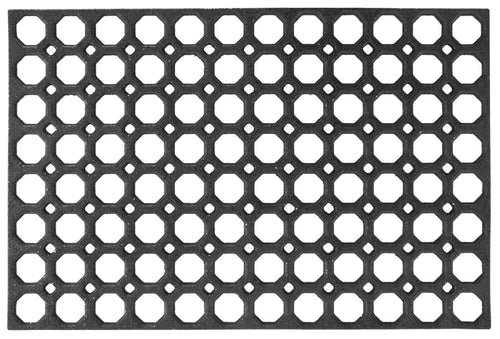 Heavy Duty Non Slip Rubber Ring Entrance Doormat - plants - express.com