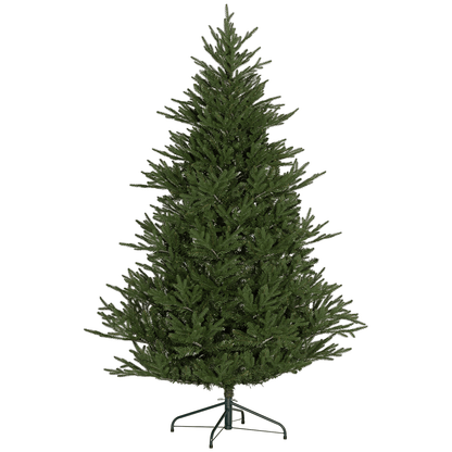HOMCOM 5 - Foot Realistic Hinged - Branch Christmas Tree with Metal Base - plants - express.com