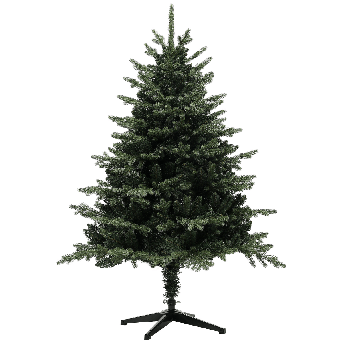 HOMCOM 5ft Artificial Spruce Christmas Tree with 1121 Branch Tips - Green - plants - express.com