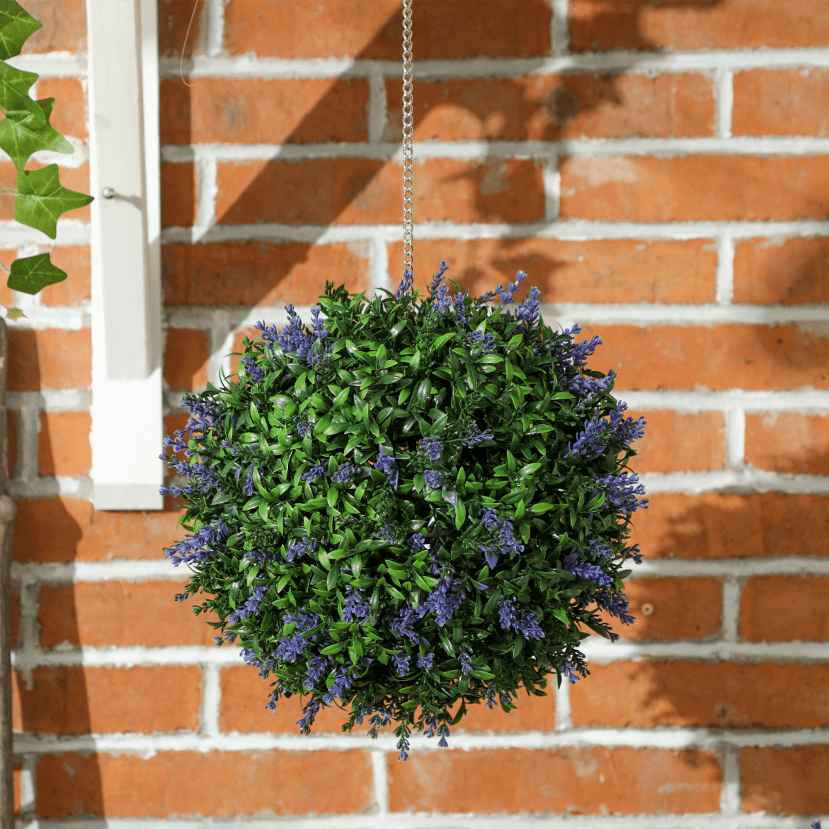 HOMCOM Faux Topiary Balls Set: Vibrant Lavender Decor for Any Space - plants - express.com