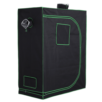 Hydroponic Plant Grow Tent Reflective Mylar Green Room 120L x60W x150Hcm Silver - plants - express.com