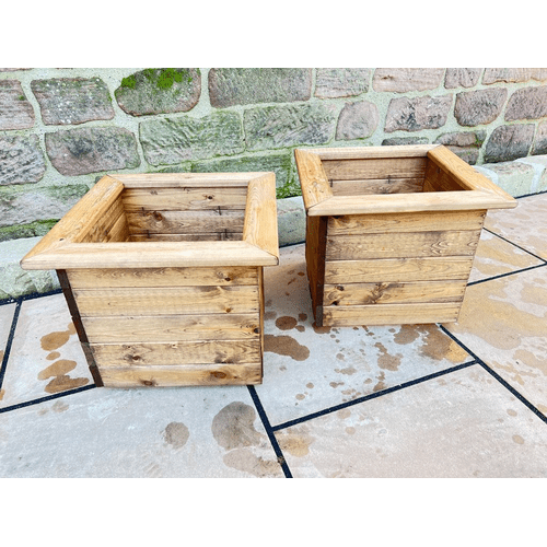 Large Square Planter - Elegant, Eco - Friendly Outdoor Solution - plants - express.com