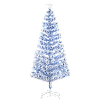LED Illuminated Artificial Christmas Tree with Life - like Branches by HOMCOM - plants - express.com