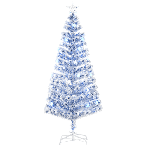 LED Illuminated Artificial Christmas Tree with Life - like Branches by HOMCOM - plants - express.com