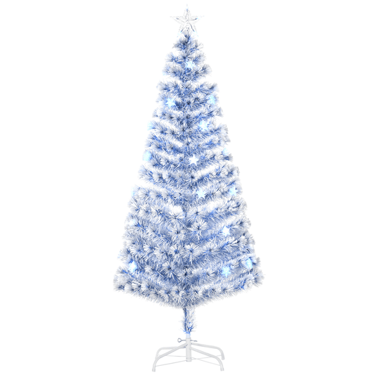 LED Illuminated Artificial Christmas Tree with Life - like Branches by HOMCOM - plants - express.com