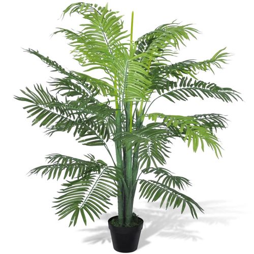 Life - Like 130 cm Artificial Phoenix Palm Tree with Decorative Pot - plants - express.com