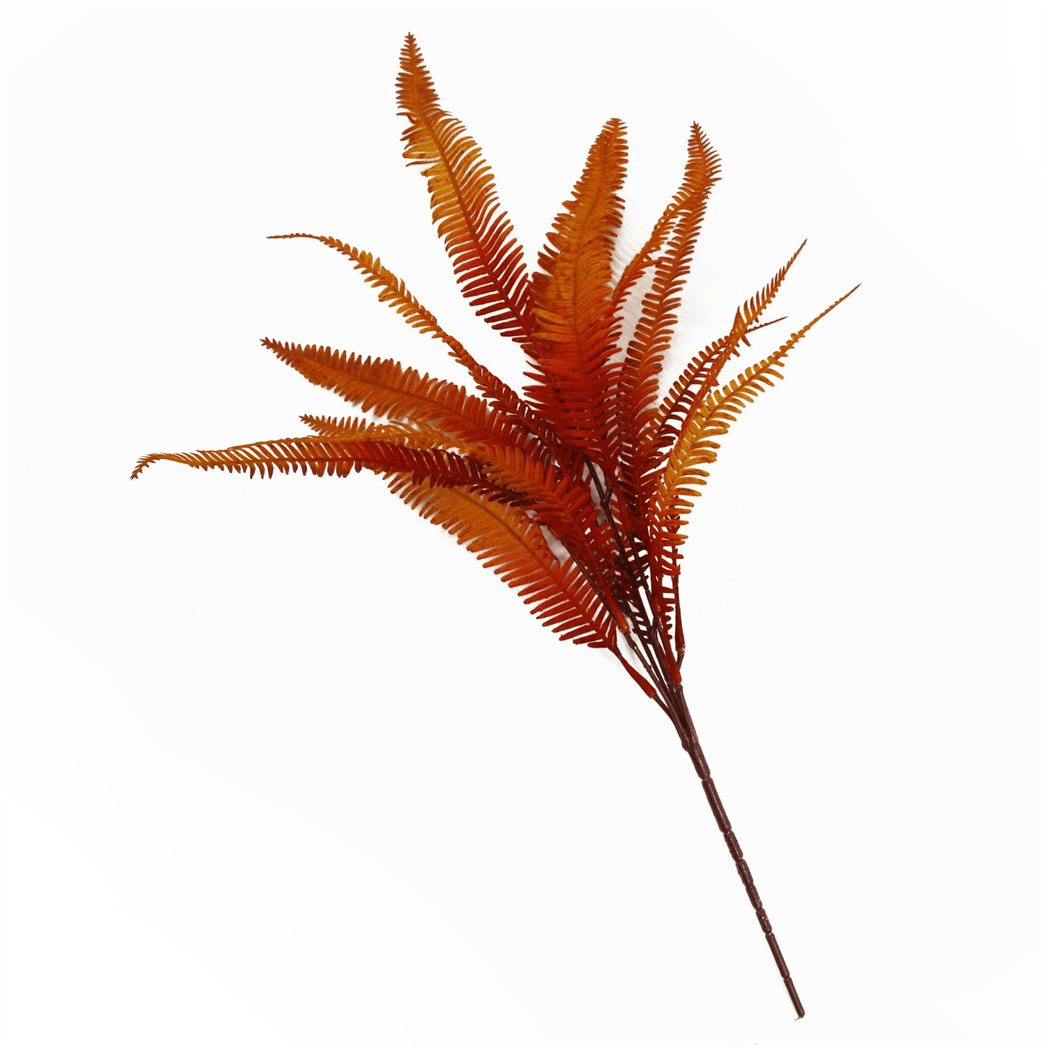 Life - Like 55cm Autumn Fern Bush – No Maintenance, Perfect for Any Space! - plants - express.com