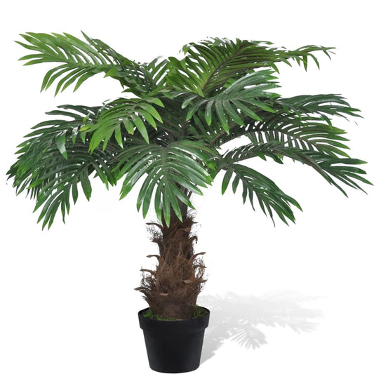 Lifelike Artificial Cycus Palm Tree with Pot 80 cm - plants - express.com