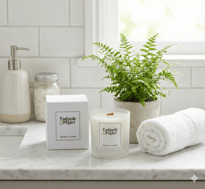 Lime, Basil & Mandarin Scented Candle - plants - express.com