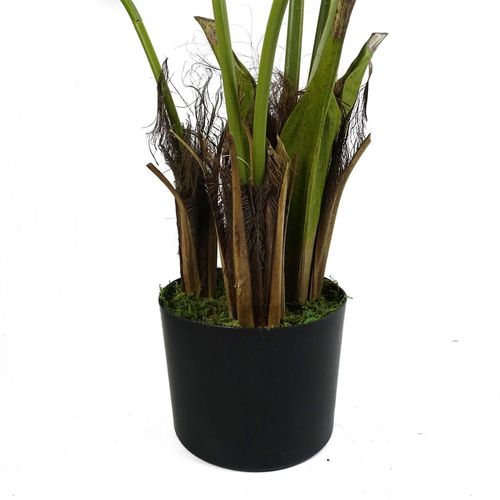 Luxurious 130cm Kentia Palm Tree - Realistic Silk Leaves & Customizable Branches - plants - express.com