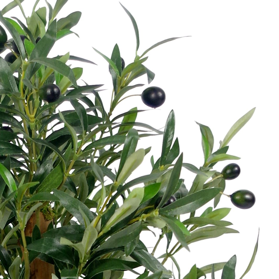 Luxurious 65cm Realistic Artificial Olive Tree Bush - Premium Quality Decor - plants - express.com