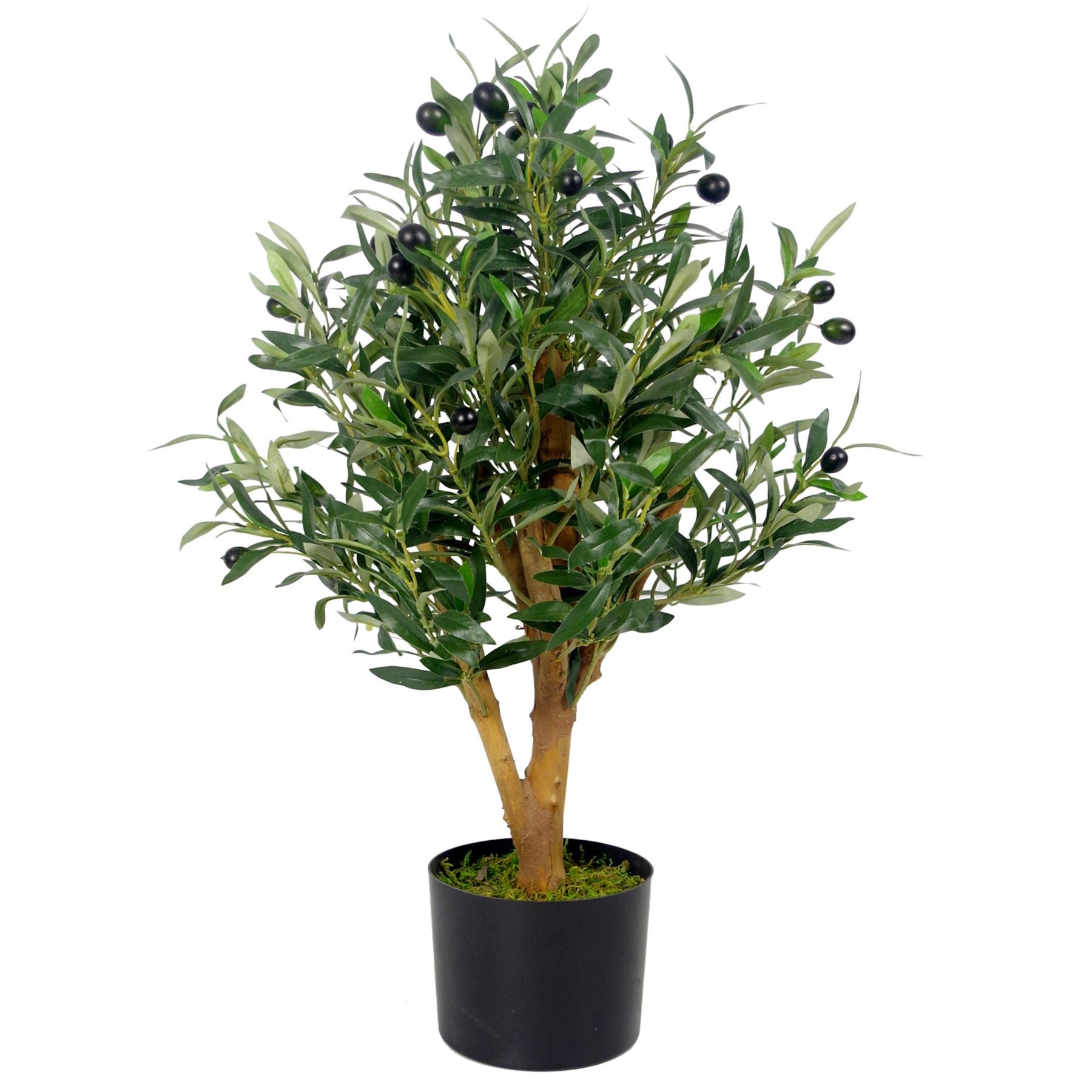 Luxurious 65cm Realistic Artificial Olive Tree Bush - Premium Quality Decor - plants - express.com