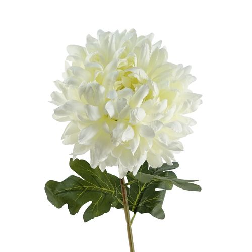 Luxurious 75cm White Silk Reflex Chrysanthemum - Perfect for Stunning Arrangements! - plants - express.com
