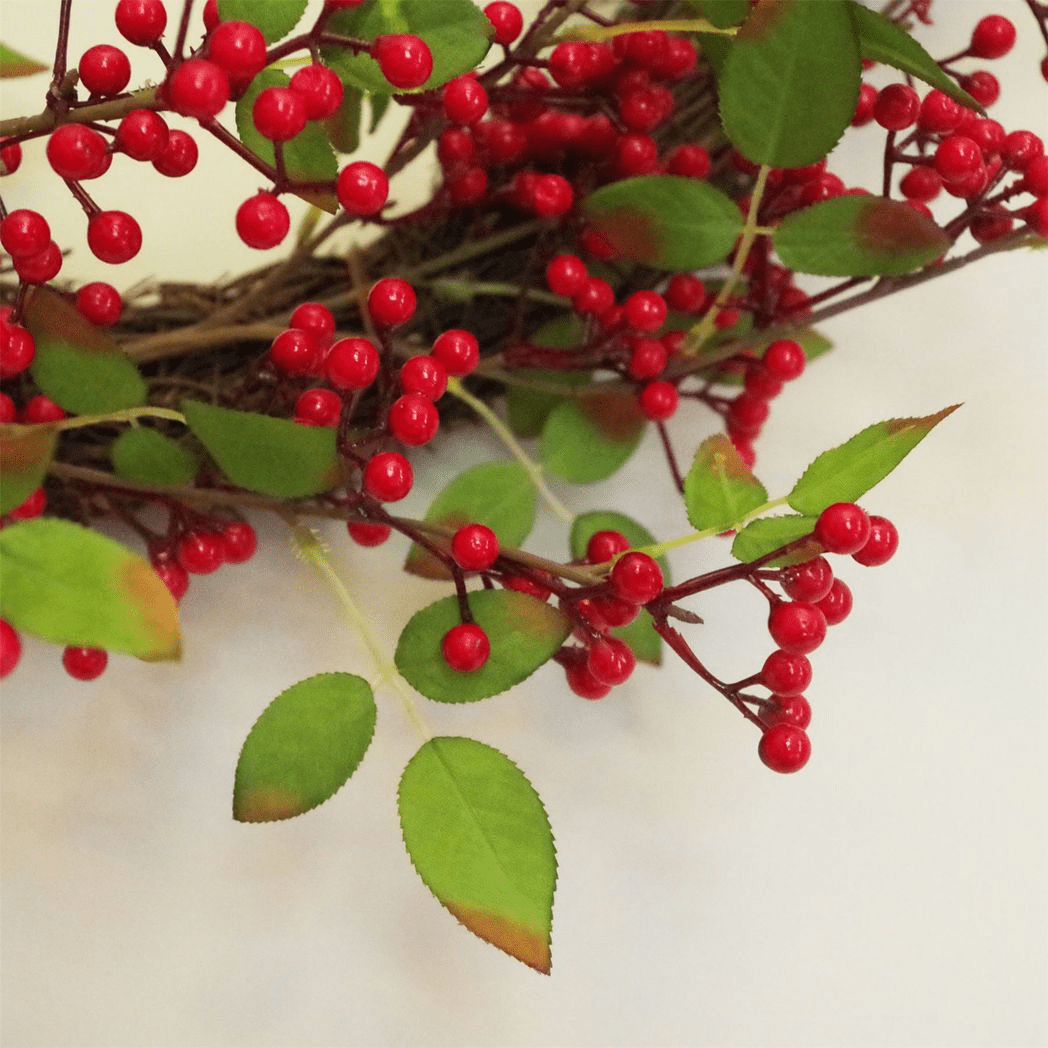 Luxury 24" Red Berry Christmas Wreath - Festive Elegance for Your Door - plants - express.com