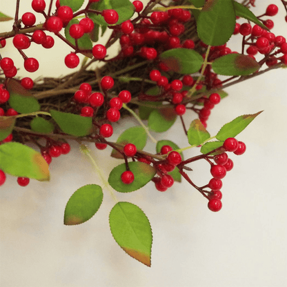 Luxury 24" Red Berry Christmas Wreath - Festive Elegance for Your Door - plants - express.com