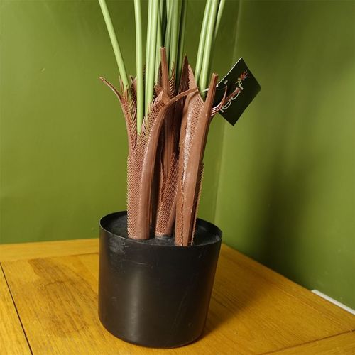 Majestic 110cm Artificial Areca Palm Tree in Elegant Black Pot - plants - express.com