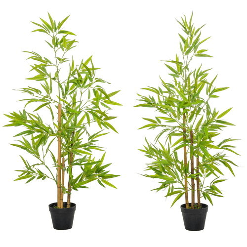 Majestic 120cm Artificial Bamboo Trees - Effortless Green Elegance! - plants - express.com