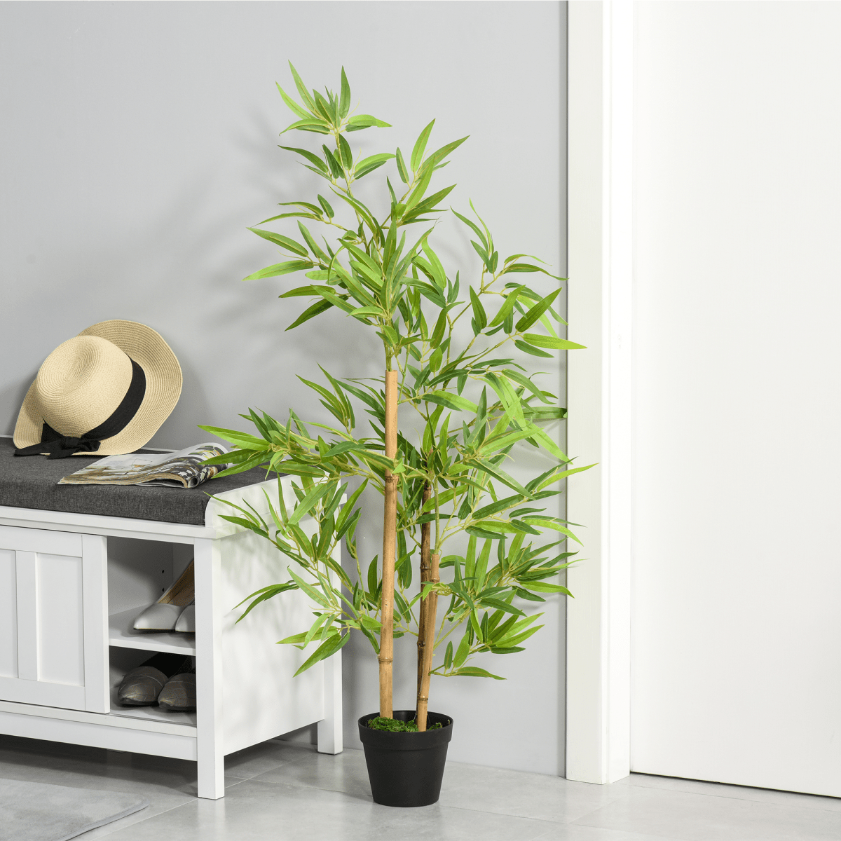Majestic 120cm Artificial Bamboo Trees - Effortless Green Elegance! - plants - express.com