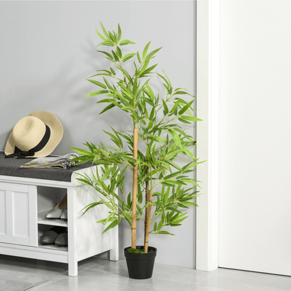 Majestic 120cm Artificial Bamboo Trees - Effortless Green Elegance! - plants - express.com
