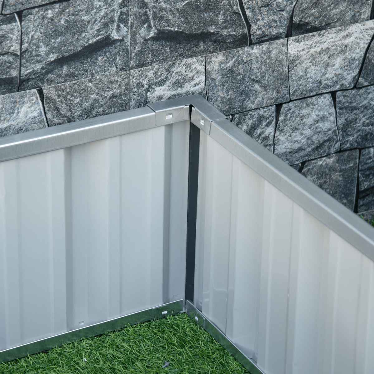 Metal Raised Garden Bed Steel Planter Box A Pairs of Glove 258cmx90cm - plants - express.com