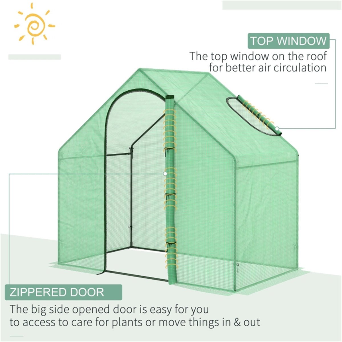 Mini Walk - in Greenhouse - plants - express.com